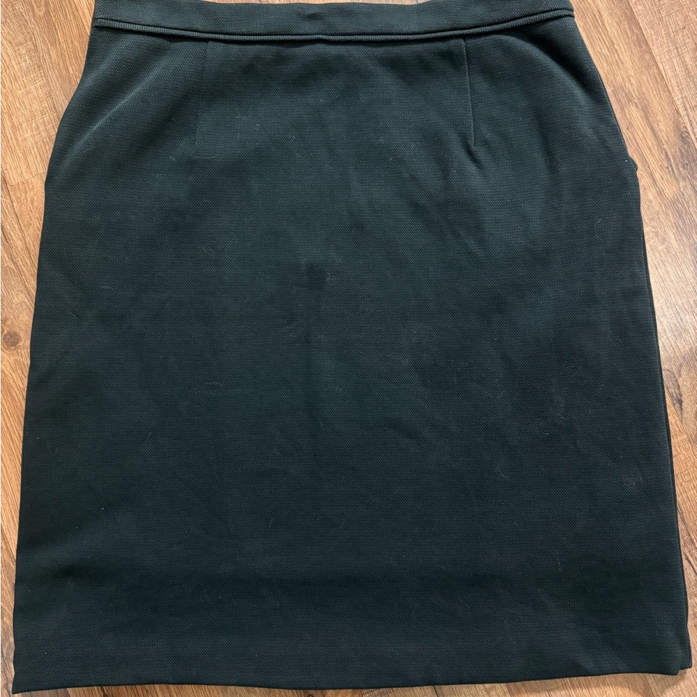 Boden Elegant Dark Green Pencil Skirt
